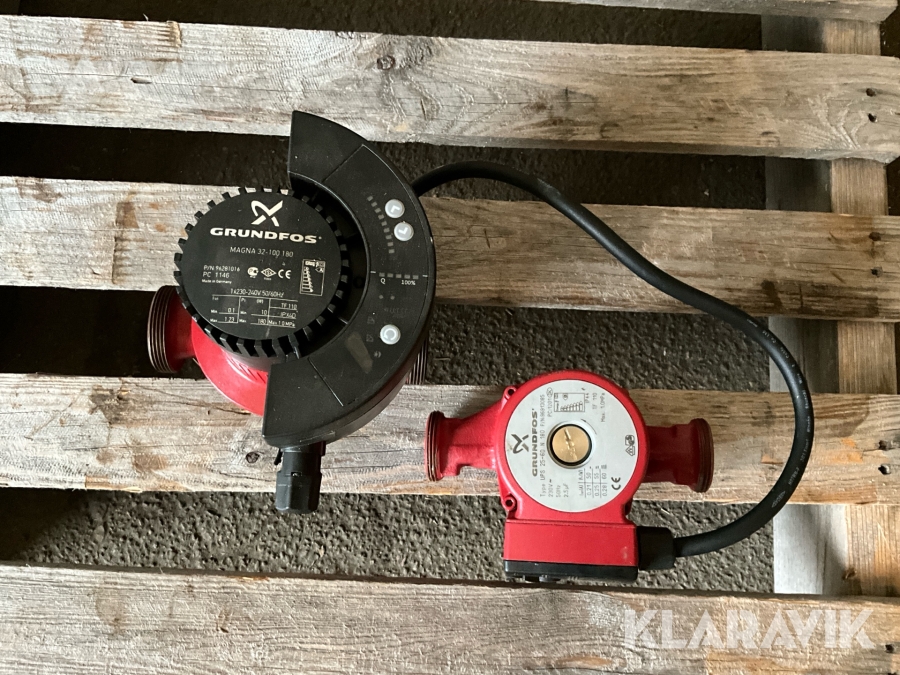 Cirkulationspumpar Grundfors 2st 