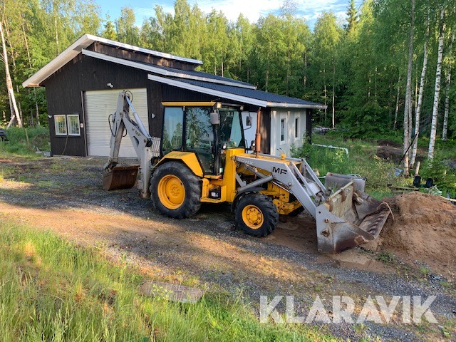Traktorgrävare Massey Ferguson 50HX 