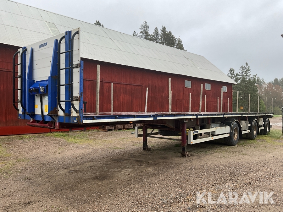 Trailer Närko 16,5meter med tridec-styrning