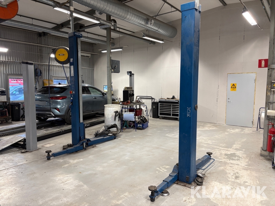 Tvåpelarlyft Nussbaum 2.40 SL U, 4000kg