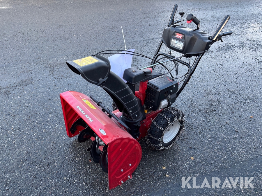 Snöslunga MTD Optima ME 66