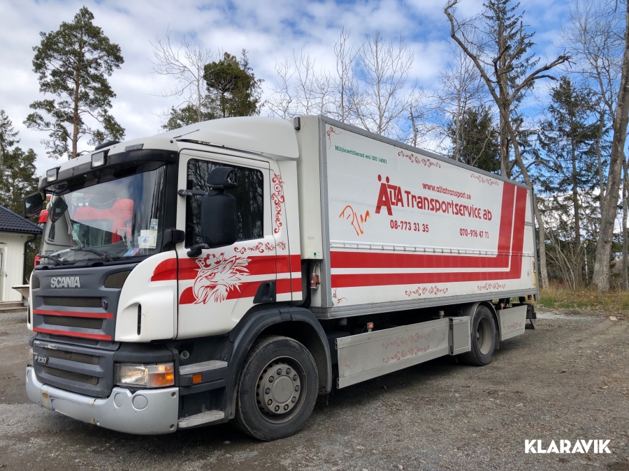 Lastbil Scania  P230  med kyl och frysaggregat 