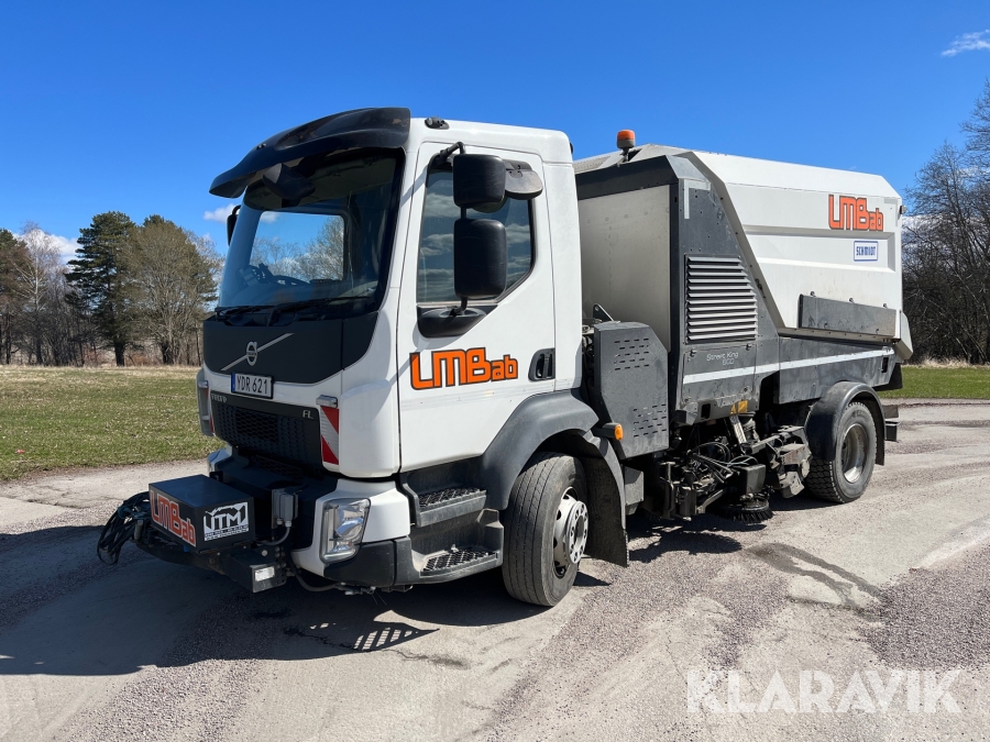 Lastbil sopsug Volvo FL Schmidt Street King 600
