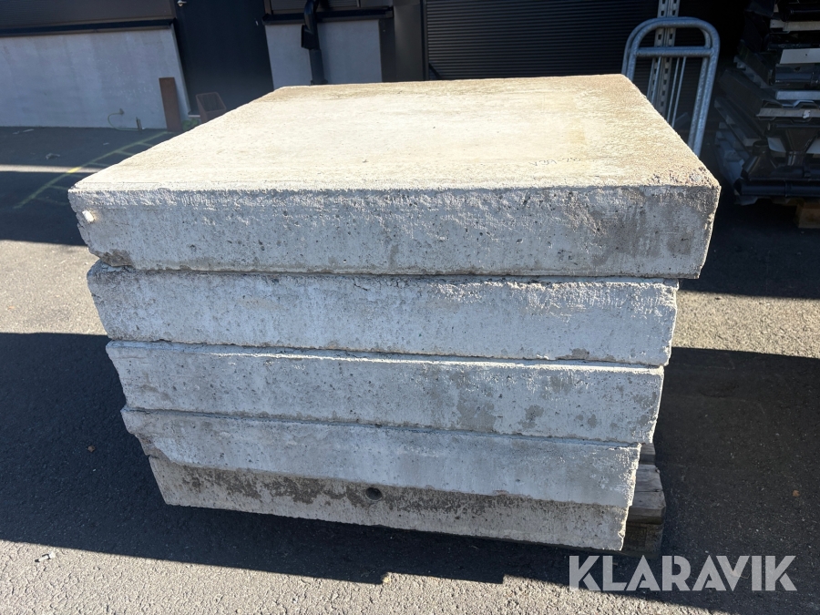 Betongfundament 5 st