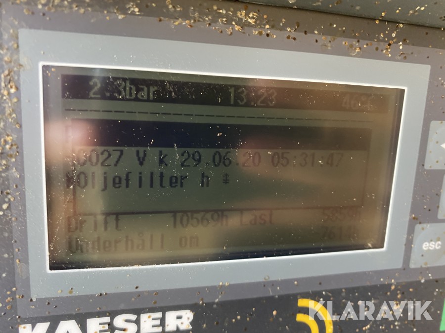 Skruvkompressor Kaeser SX4 8 bar