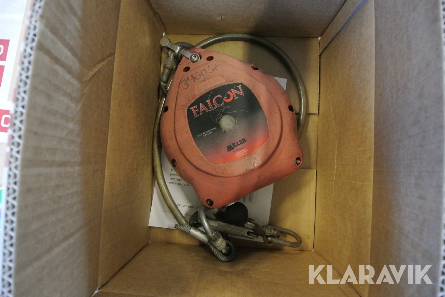 Säkerhetsblock Miller & Protecta Falcon 6 meter