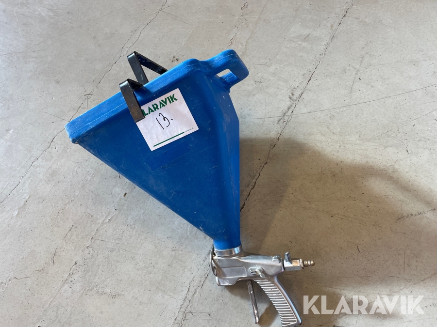 Putsspruta tryckluftsdriven KGC för puts