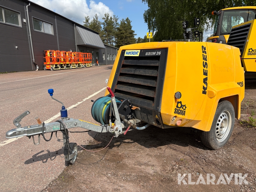 Kompressorsläp Kaeser M26