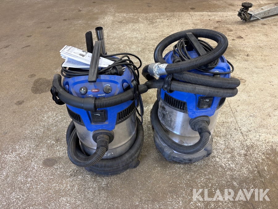 Grovdammsugare Nilfisk Multi II 30T Inox VSC 2st