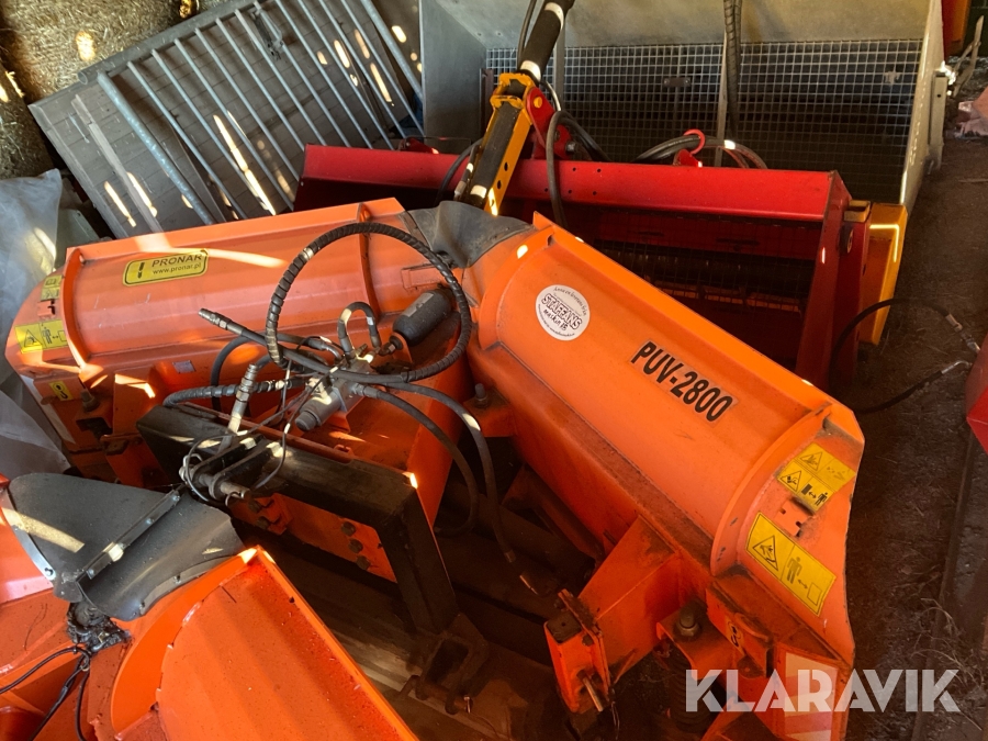 Vikplog och Sandspridare Pronar & Dunn 2,8m & 800L