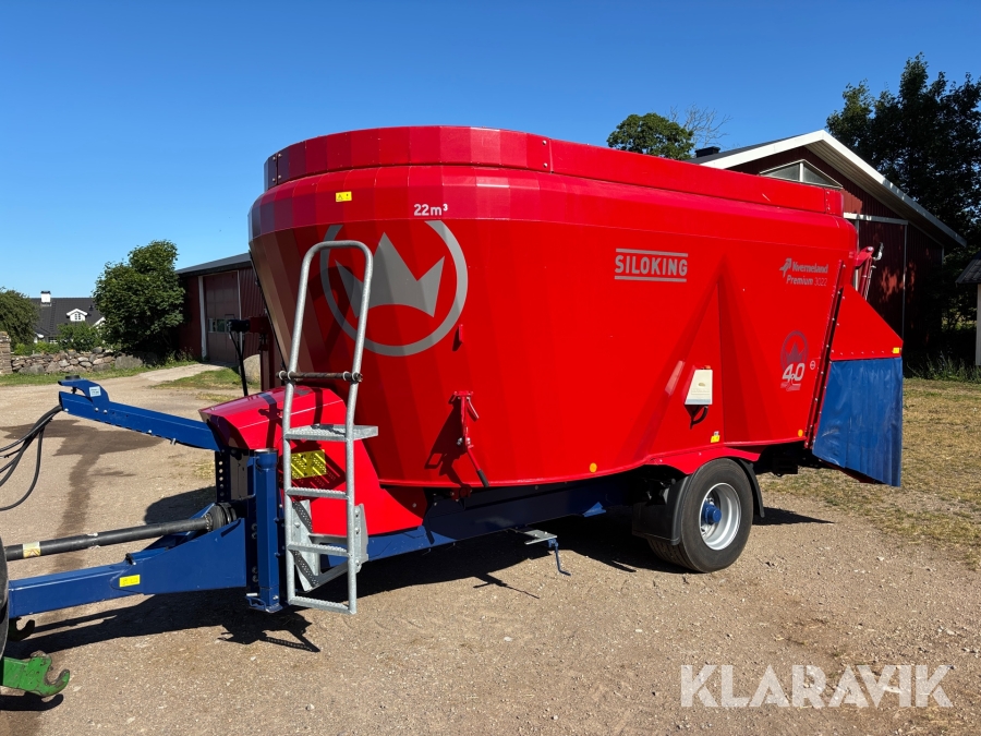 Mixervagn Kverneland Premium 3022 Siloking 4.0 med förhöjning 24m3