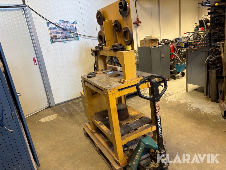 Hydraulisk press hemmabyggd