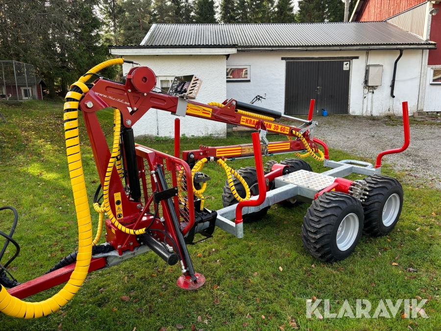 Skogsvagn Kranman T1750