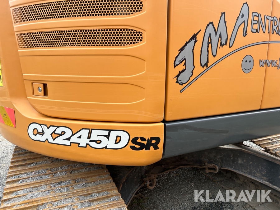 Grävmaskin Case CX245D SR