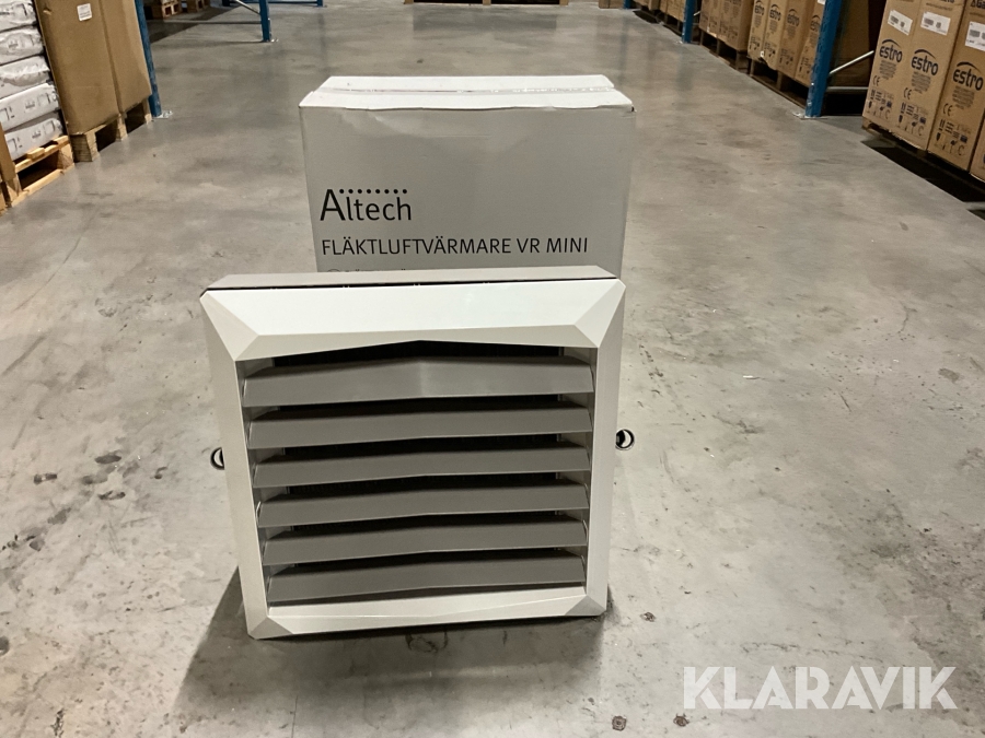 Fläktluftvärmare/Aerotemper Altech VR MINI EC