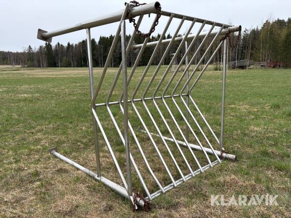 Foderhäck i rostfritt stål