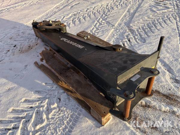 Förlängningsarm till grävmaskin Cangini med S40/S40 fäste