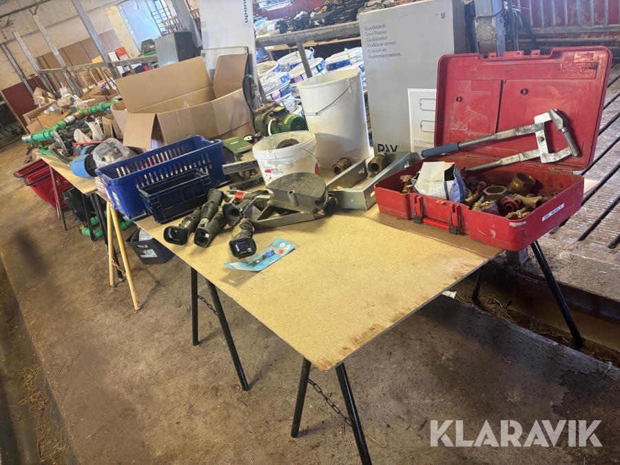 Diverse VVS- utrustning / tillbehör