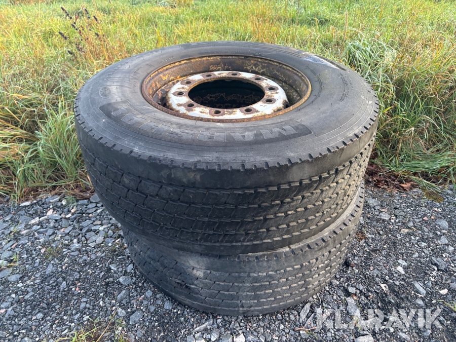 Styrhjul till lastbil Marshal 385/65R22.5 2st