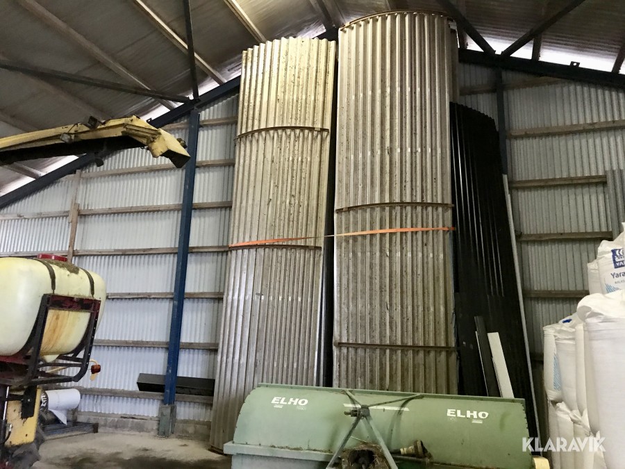 Tork / Lagringssilos Berggrens 4 st