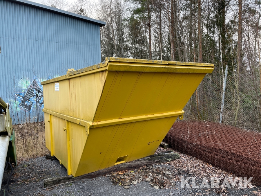 Sedementeringscontainer Nordins Svets 3 fack