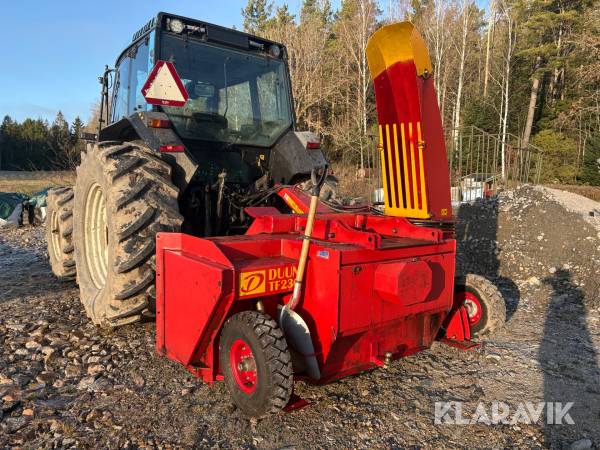 Snöfräs Duun TF 236 , vändbar