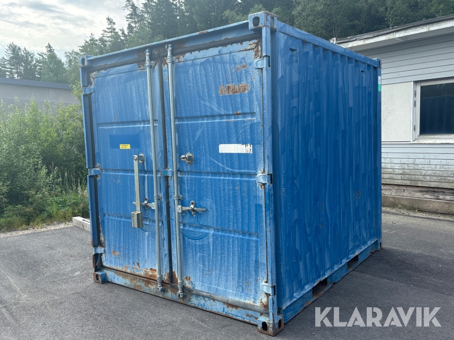 Förrådscontainer oisolerad 10-fot