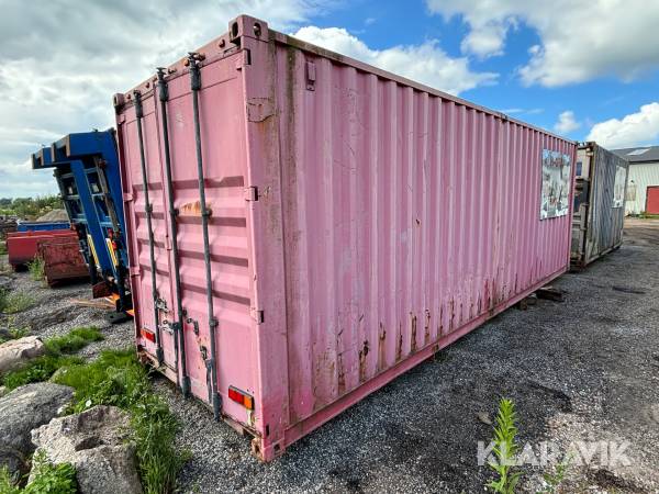 Container - Med fast lastväxlarram / underrede