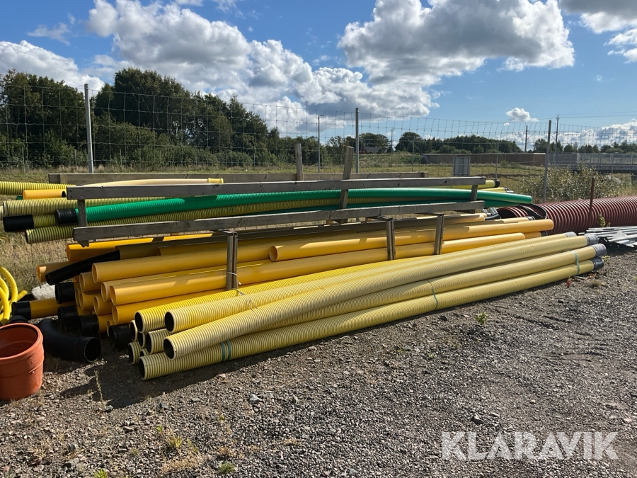 Parti rör samt kopplingar