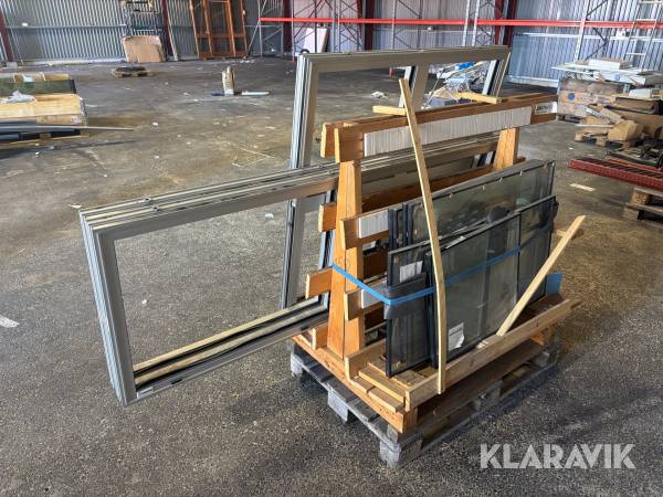Aluminiumfönster Preconal 3st