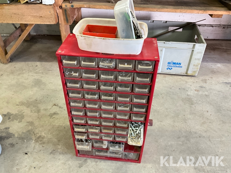 Ställ för skruv Raaco