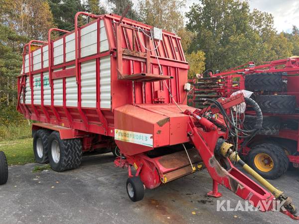 Hackvagn snittvagn Pottinger Europrofi 3. 544 MHT Euromatic