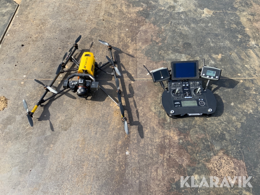 Drönare Topcon Falcon 8 med kamera