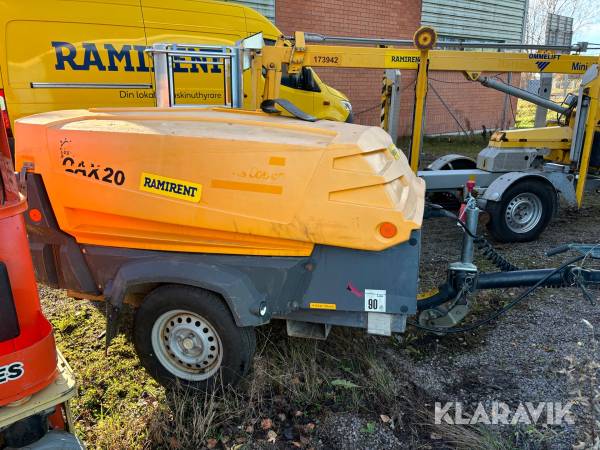 Elverk / generator Atlas Copco QAX20DD