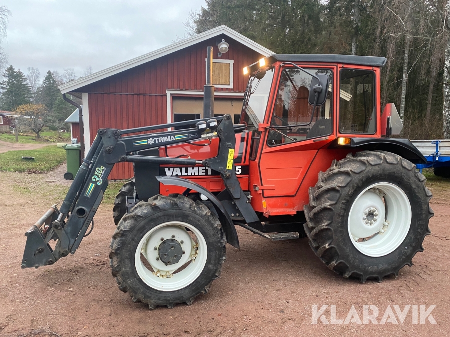 Traktor Valmet 405 med lastare 
