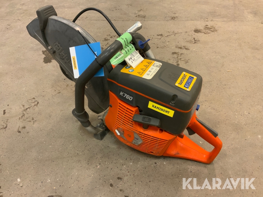 Kapmaskin Husqvarna K760, Växjö, Klarav