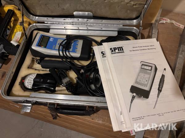 Mätinstrument SPM Instrument Shock Pulse Analyzer A20101