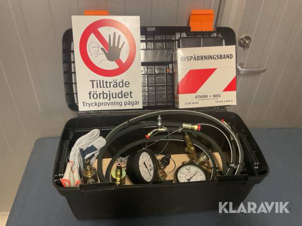 Provtryckningsutrustning Kylma