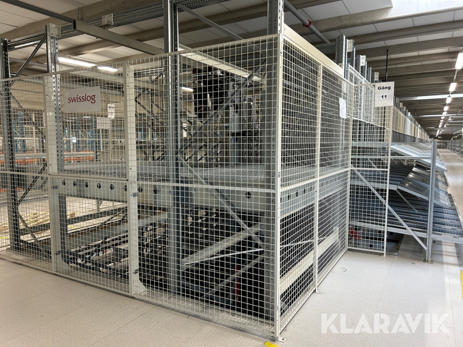 Miniloadställage TGV Mustang med 1 automatkran & plockplatser