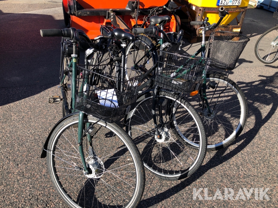 Cyklar Skeppshult Nova 2 el och 1 vanlig cykel