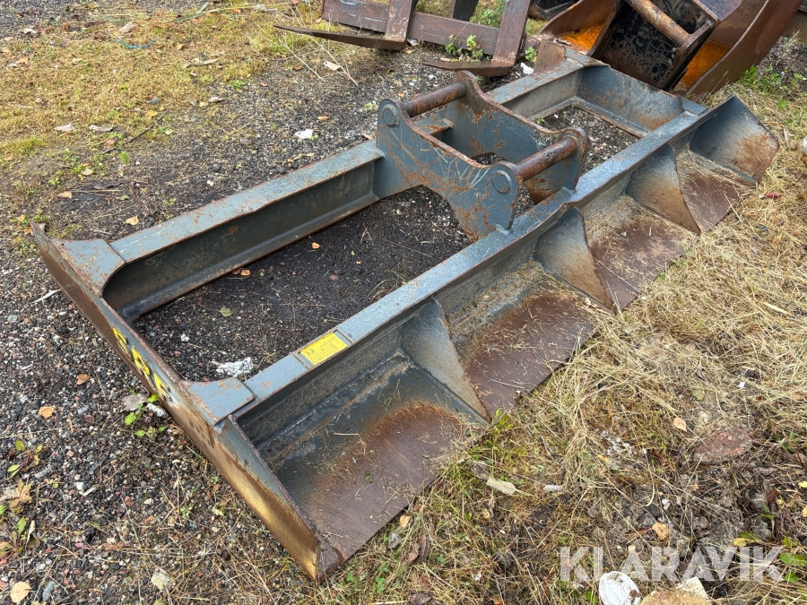 Avjämningsbalk med skär SRF 2500mm