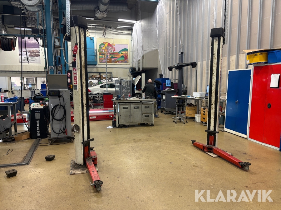 Tvåpelarlyft Stenshøj 2,3 zCF