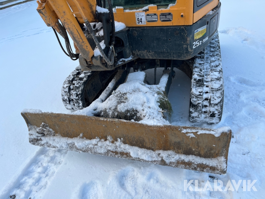 Grävmaskin Hyundai Robex 25z 9ak Värmdö Klaravik Auktioner