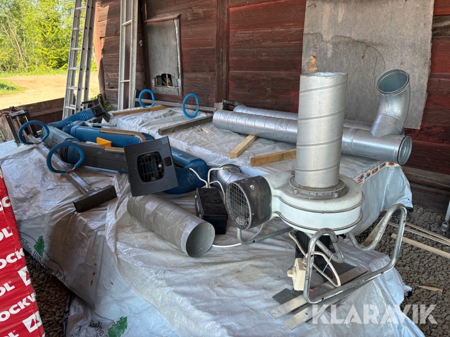 Komplett Utsugsarm Nederman 2st