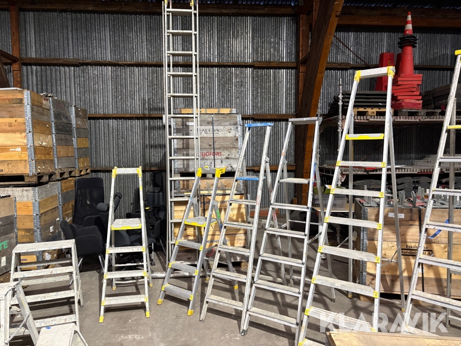 Stegar och arbetsbockar