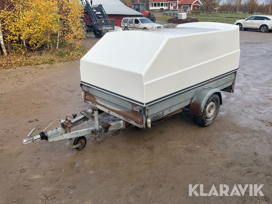 Personbilssläp Chess Trailer 1000S