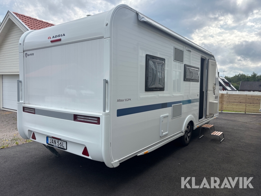 Husvagn Adria Altea 552 PK välutrustad