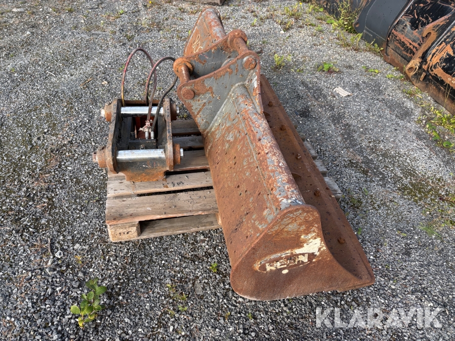 Planeringsskopa med snabbfäste Keen