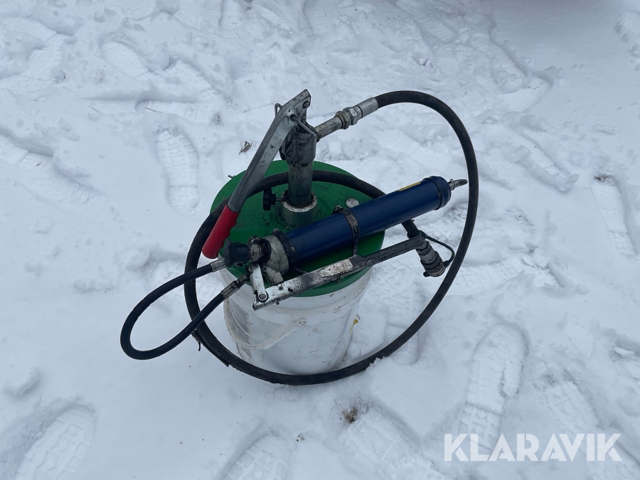 Fettpump och fettspruta