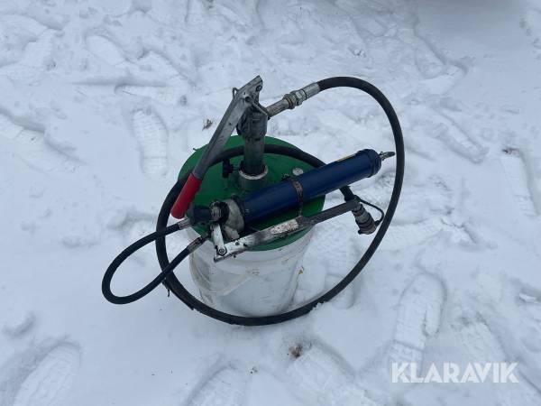 Fettpump och fettspruta